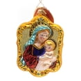 thumbnail image 1 of Christopher Radko Mother And Child Glass Christmas Ornament Mary Jesus 1018561, 1 of 2