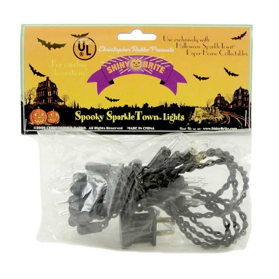 Christopher Radko SPOOKY TOWN LIGHTS Electrical Shiny Brite Light Halloween