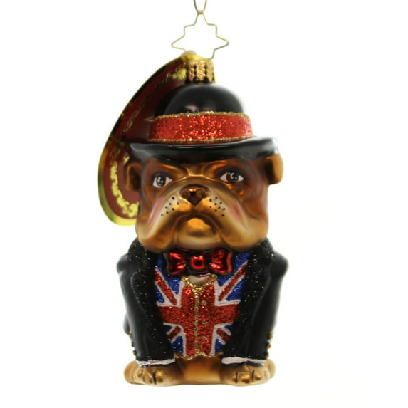 Christopher Radko Winston 1017567 Bull Dog British