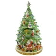thumbnail image 1 of Christopher Radko WORKSHOP WONDERLAND COOKIE JAR Ceramic Home For Holidays Santa Tree 2010832, 1 of 2