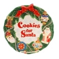 thumbnail image 1 of Christopher Radko WORKSHOP WONDERLAND PLATE Ceramic Christmas Holidays Cookie, 1 of 3