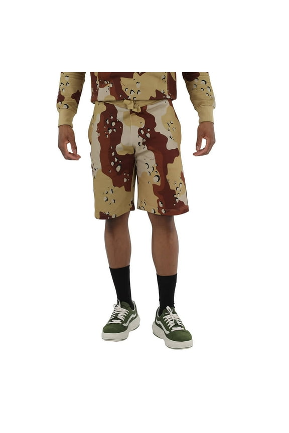 Christopher Raeburn Men's Camouflage Choc Chip Jogger Short, Size Small