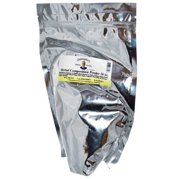 Christopher's Original Formulas Herbal Composition Powder Immune System Support 1 Count 16 Ounce