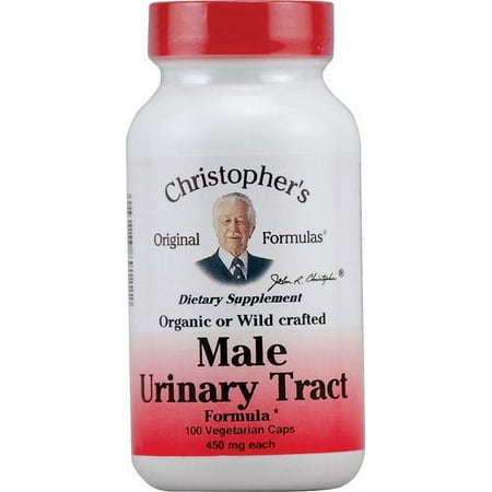 Christopher's Male Urinary Tract - 475 mg - 100 Vegetarian Capsules