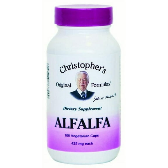 Christopher's Original Formulas Alfalfa, 100 Ct
