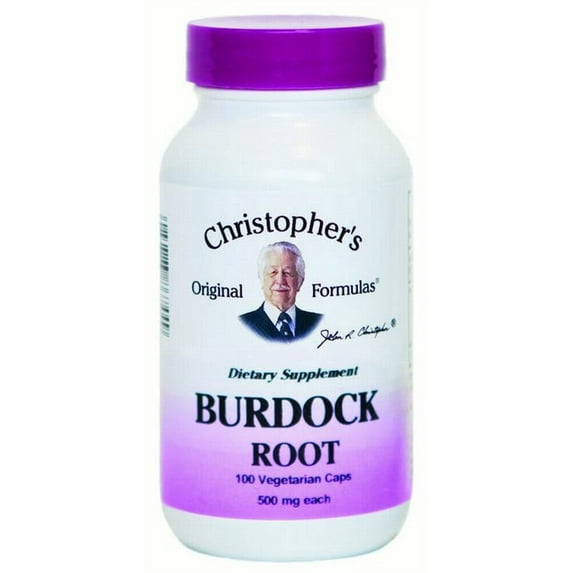 Christopher's Original Formulas Burdock, 100 Ct