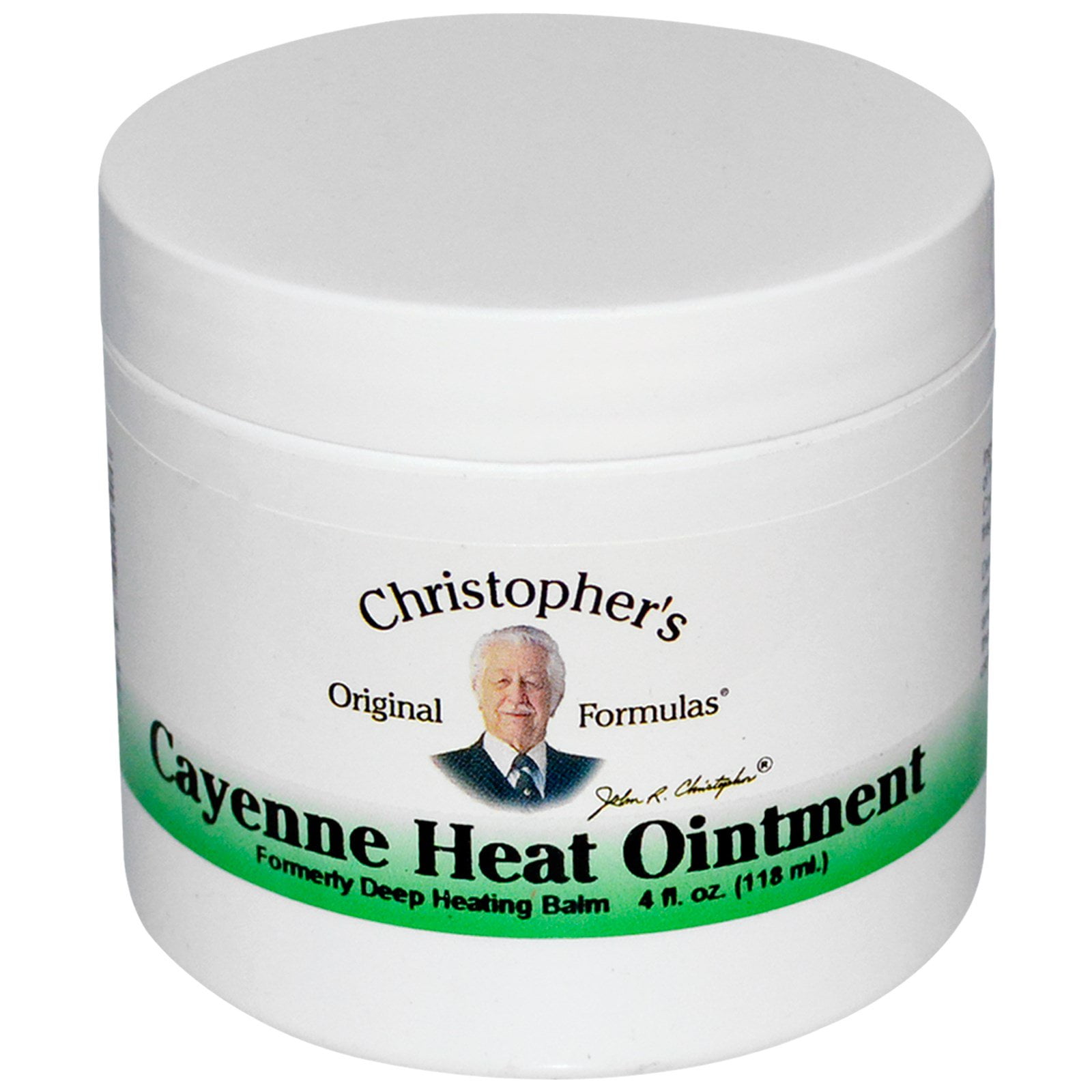 Christopher's Original Formulas Cayenne Heat Ointment, 4 fl oz (118 ml)