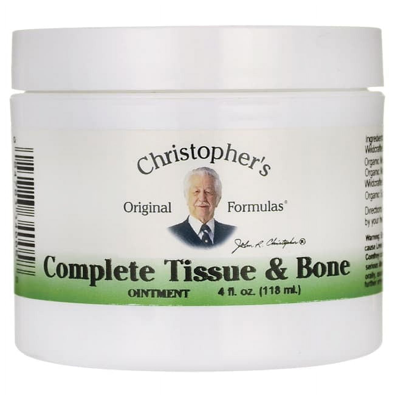 Dr. Christopher's Complete Tissue and Bone Ointment, 4 Oz