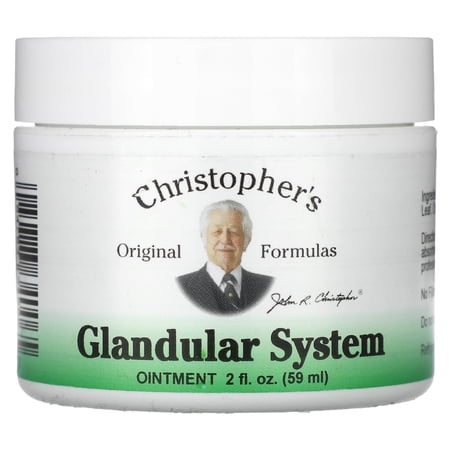 Christopher's Original Formulas Glandular System Ointment, 2 fl oz (59 ml)