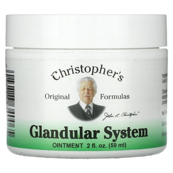 Christopher's Original Formulas Glandular System Ointment, 2 fl oz (59 ml)