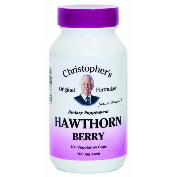 Christopher's Original Formulas Hawthorn, 100 Ct