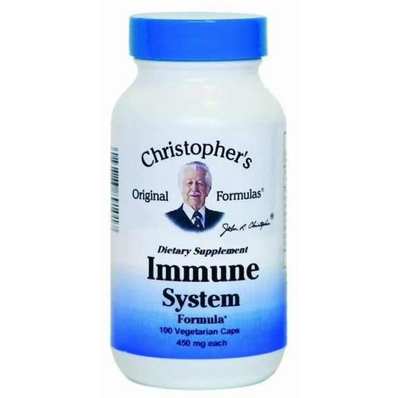 Christopher's Original Formulas Immune System Formula, 100 Ct