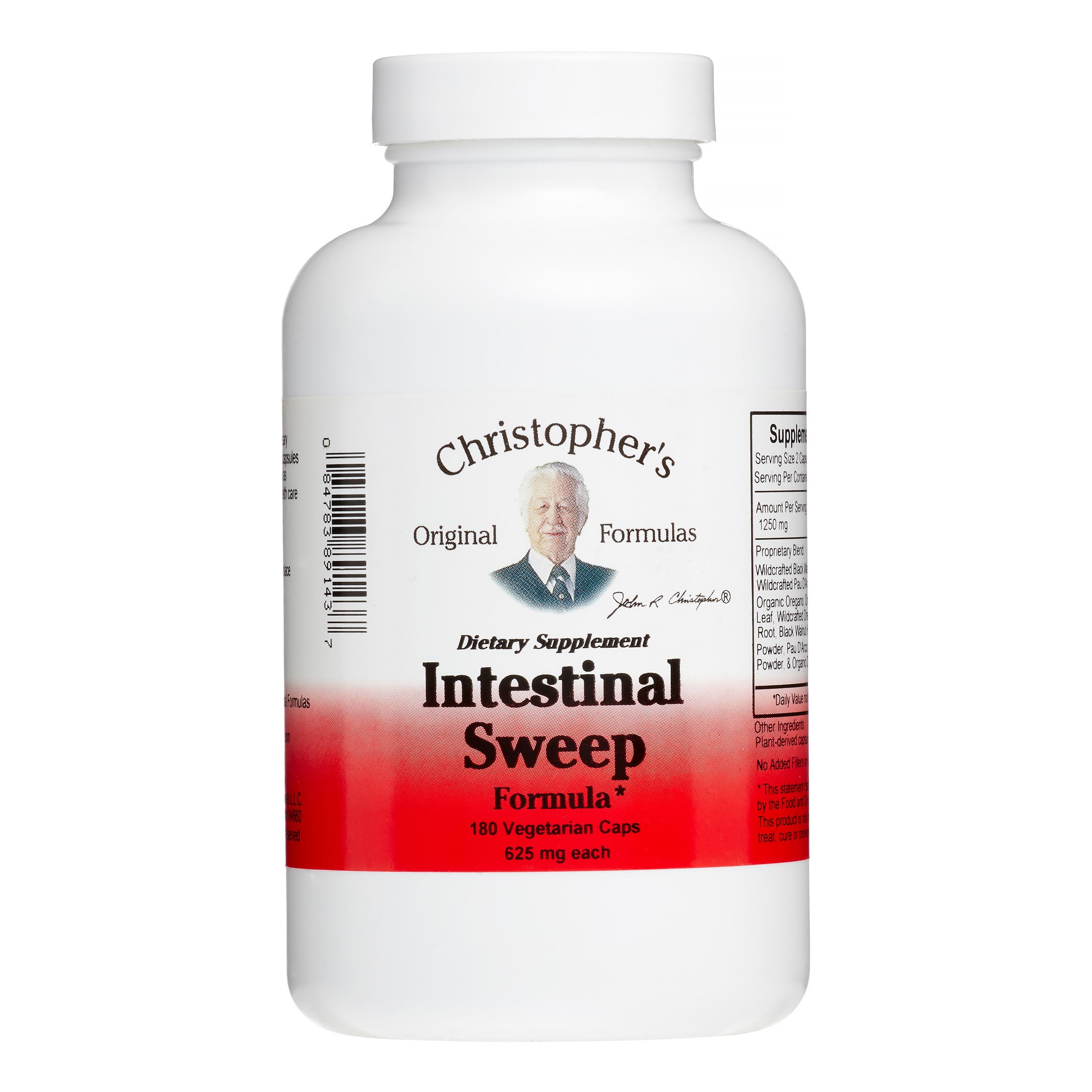 Christopher's Original Formulas Intestinal Sweep, 180 Ct