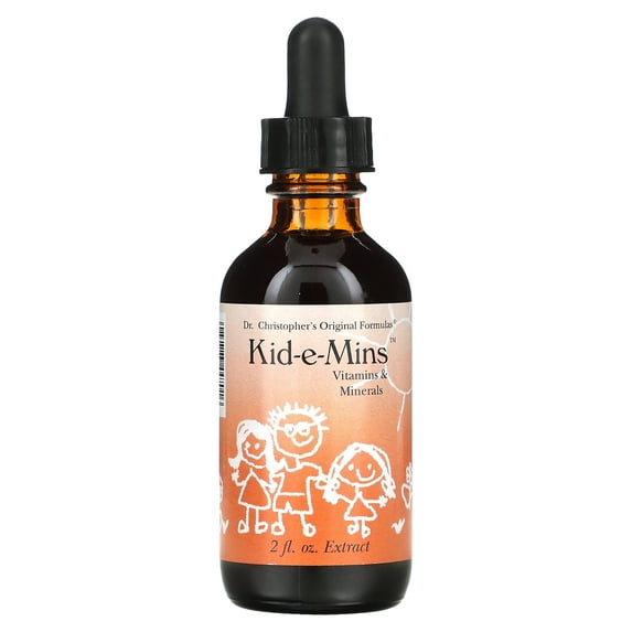 Christopher s Original Formulas Kid-e-Mins Vitamins Minerals 2 fl oz