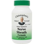 Christopher's Original Formulas Nerve Sheath Formula Capsule 100 ct.