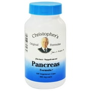 Dr. Christopher's Original Formulas Pancreas Formula - 460 mg - 100 Vcaps