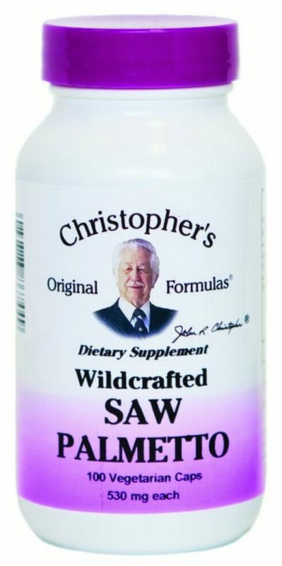 Christopher's Original Formulas Saw Palmetto, 100 Ct
