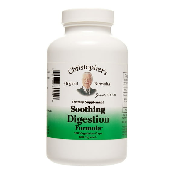 Christopher's Original Formulas Soothing Digestion, 180 Ct