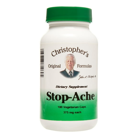 Christopher's Original Formulas Stop-Ache, 100 Ct