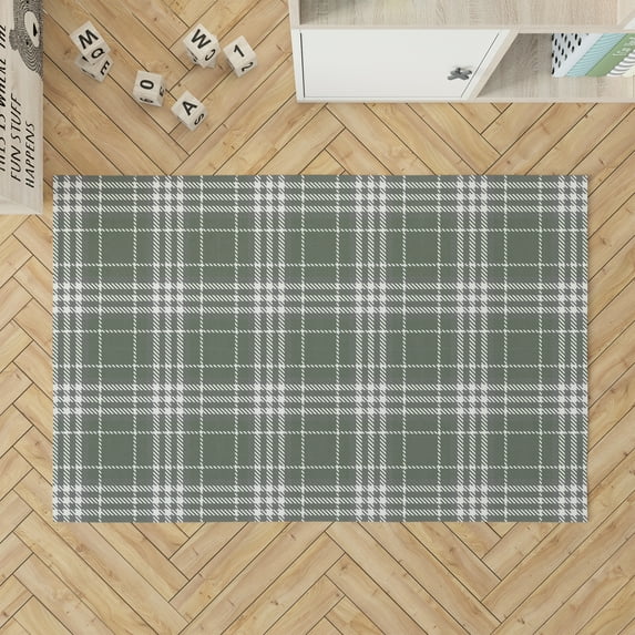 Christopher's Plaid Chimi Kids Play Mat