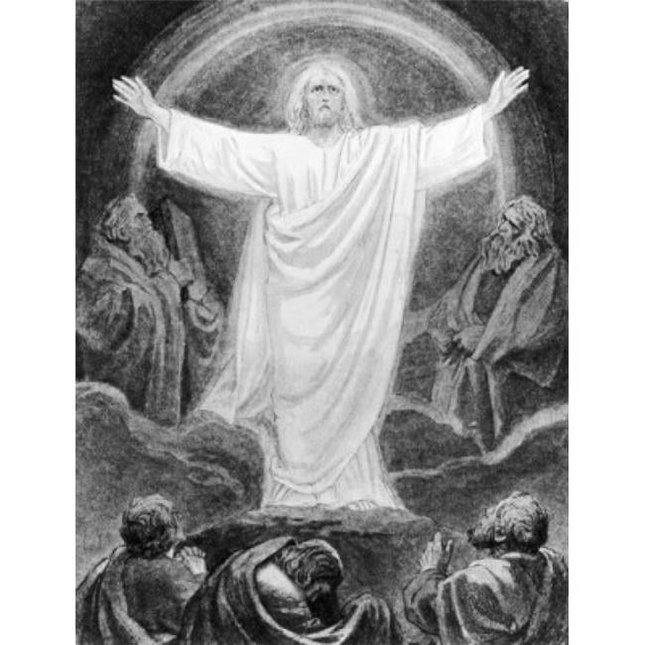 Transfiguration Poster Christs Transfiguration by Rudolf Schaefer 1878-1961 Poster Print 18 x ...