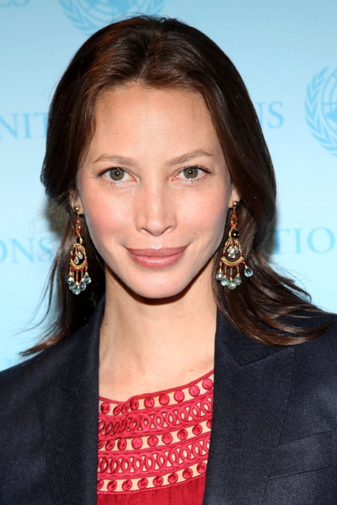 Christy Turlington At A Public Appearance For Independent Filmmaker Project (Ifp) And Un Launch Envision Forum Canvas Art - (16 x 20)