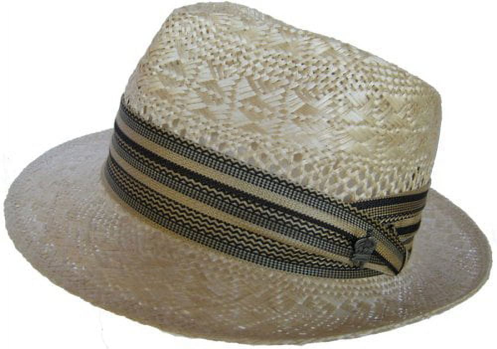 Comhats Mens Sun Hats Fedora Trilby Straw Summer Hats Panama Beach