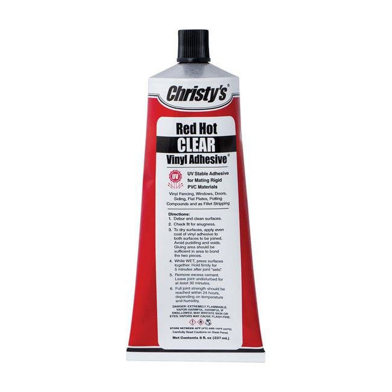 Christys 4614301 PVC & Vinyl Adhesive Clear 1.5 oz