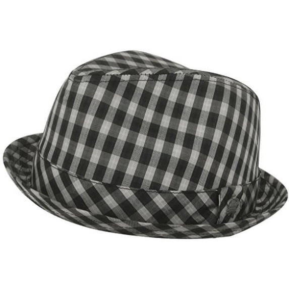 Christys Beau Rivage Plaid Fedora (Large / X-Large)