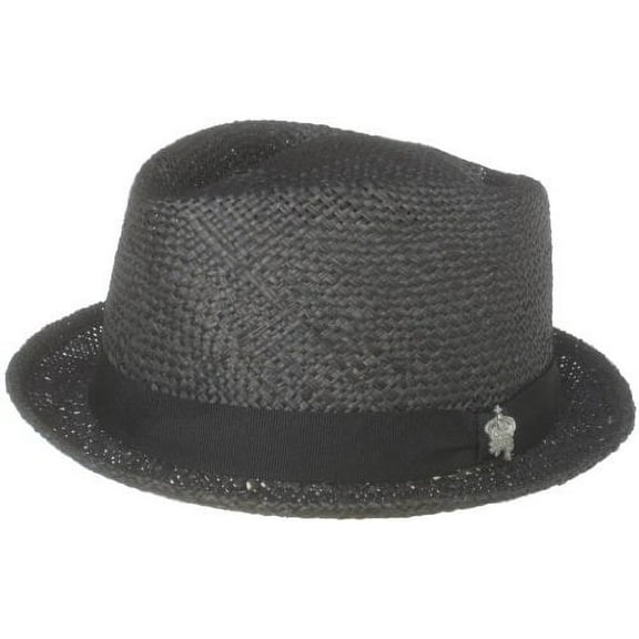 Christys Crown "Merenda" Bao Fedora (Black, M/L)