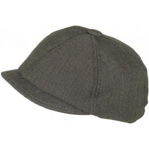 Christys Crown "Otis" Big Brim 6 Panel Ivy (Brown, S/M)