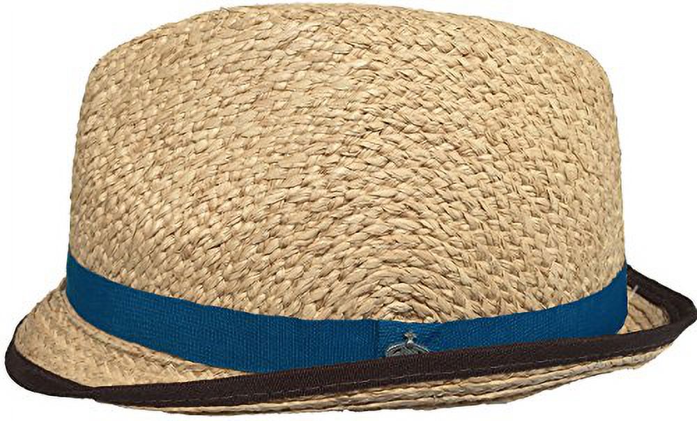 Christys Crown Raffia Snap Brim Fedora (Natural, M/L  display picture 1