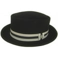 thumbnail image 1 of Christys Old Sport Wool Pork Pie Hat (Black, Small / Medium), 1 of 4