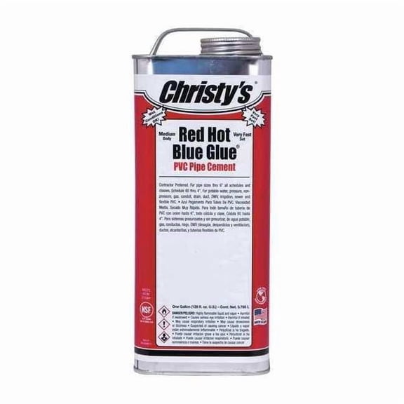 Pipe Cement,Navy,128 oz. RH-RHBV-GL-6