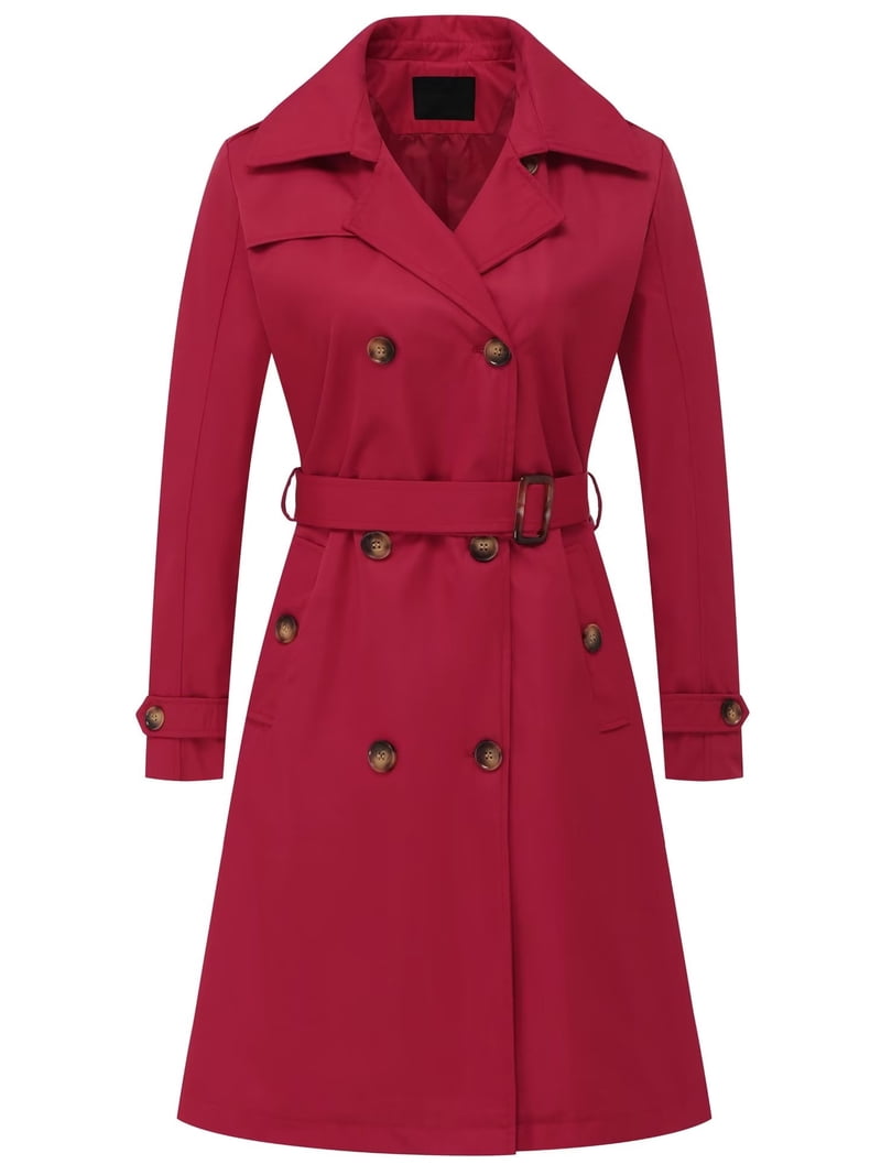 sachin and babi light blue dress Men Tweed Red Coat Over Winter Coat Red Trench Red Jacket Sainly 36 main image 0