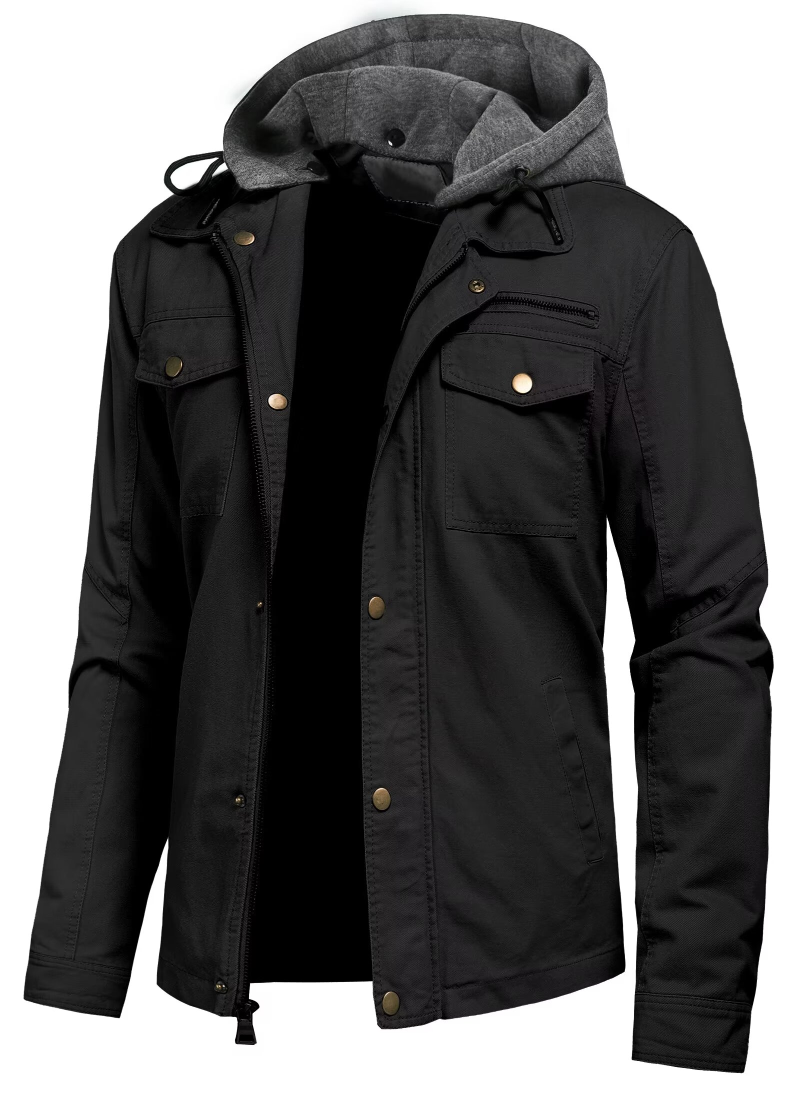 Winter Men‘s Jacket The Face Fashion Casual Stand Collar Jacket Men‘s 