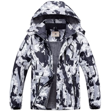 Men's Waterproof Ski Jacket - Winter Snow Coat With 6000mm Waterproof Rating