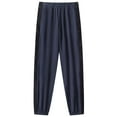 thumbnail image 1 of Chrisuno Mens Jogging Pants With Pockets Active Athletic Casual Jogger Sweatpants With Pockets Basketball Pants Navy Blue M, 1 of 4