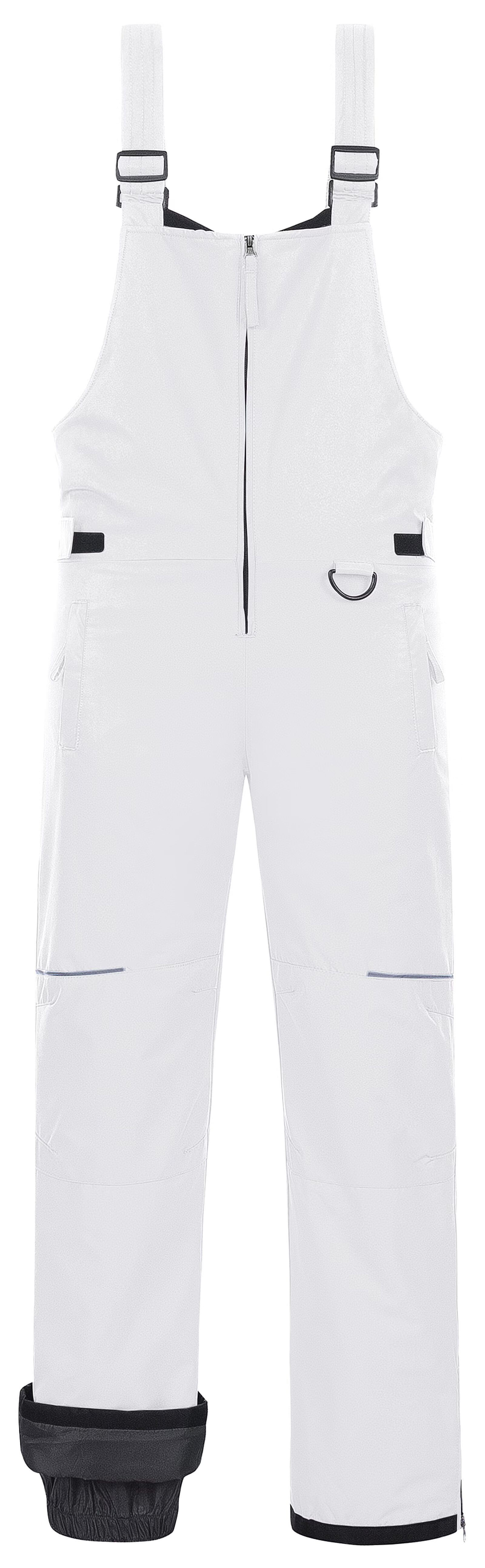 Chrisuno Snow Bibs Boys Big Ski Pants Unisex Youth Teen Insulated Bib ...