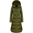 thumbnail image 1 of Chrisuno Winter Coats For Women Stylish Womens Ski Jacket Women's Thicken Warm Puffer Jacket With Hood Snow Parka Army Green 3XL, 1 of 5