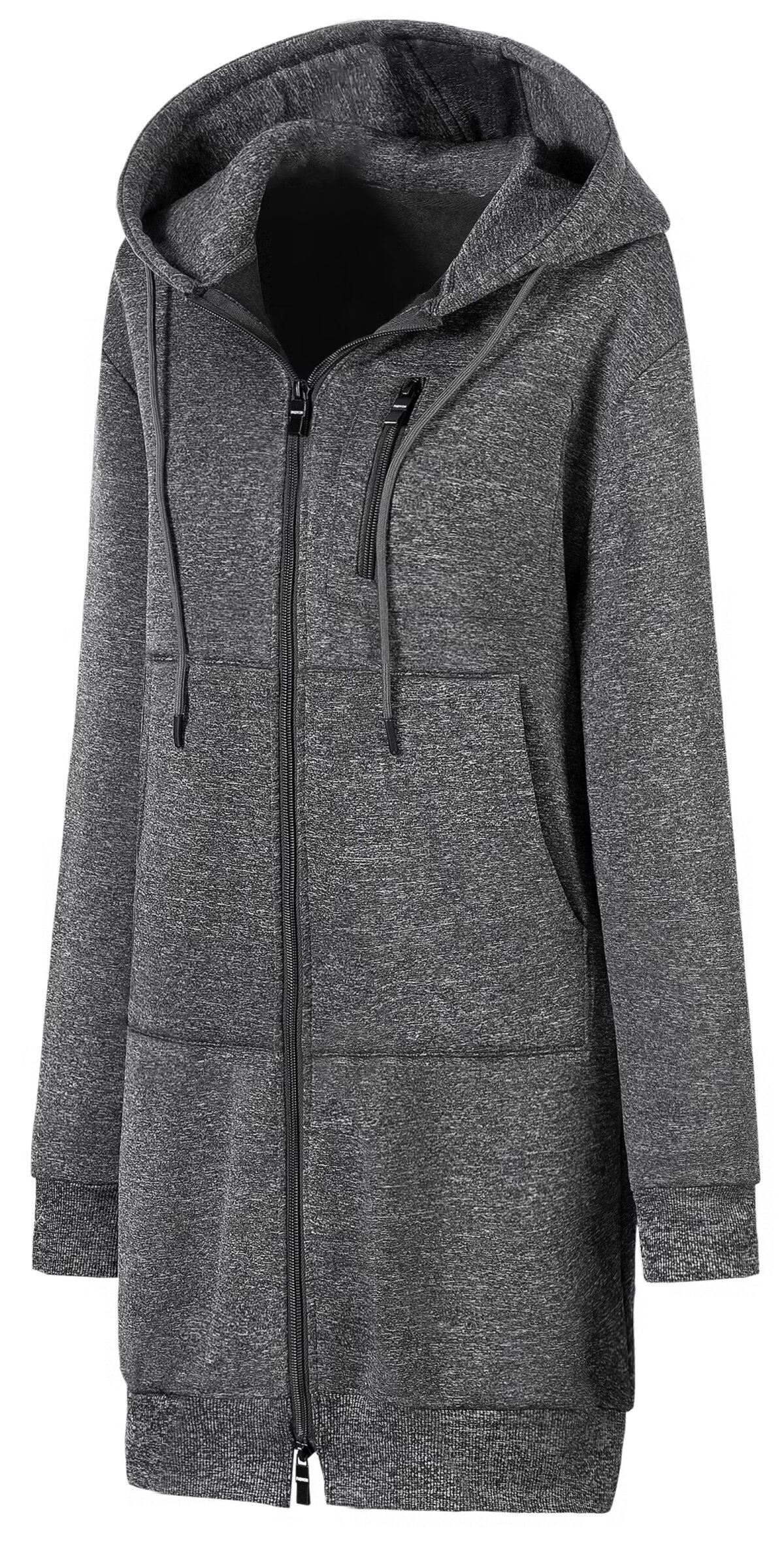 No Boundaries Juniors Fleece Zip Up Hoodie