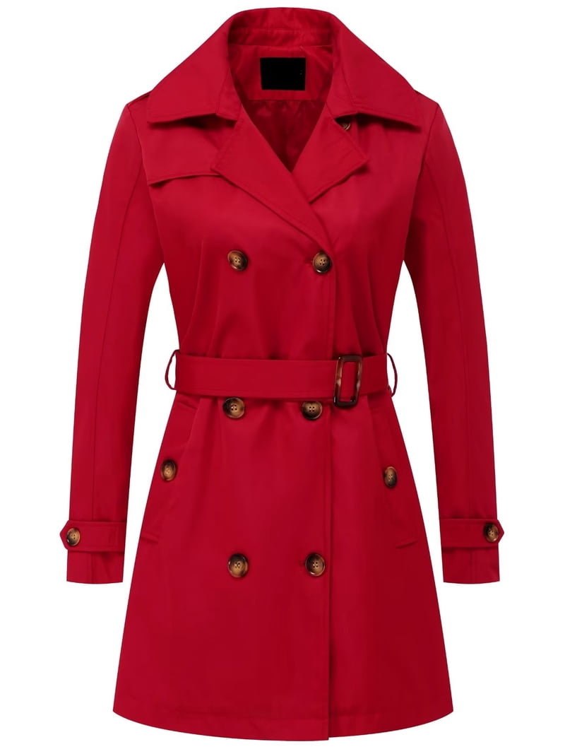 knee length dresses for ladies Boden Women's Newport Wool Coat in Red main image 1