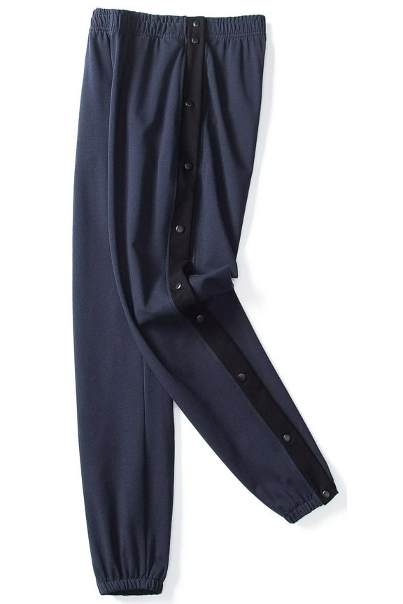 Women's Sweatpants Tear Away Pants Relaxed-Fit Jogger Sweat Pants Workout Joggers Lounge Pants Navy Blue M