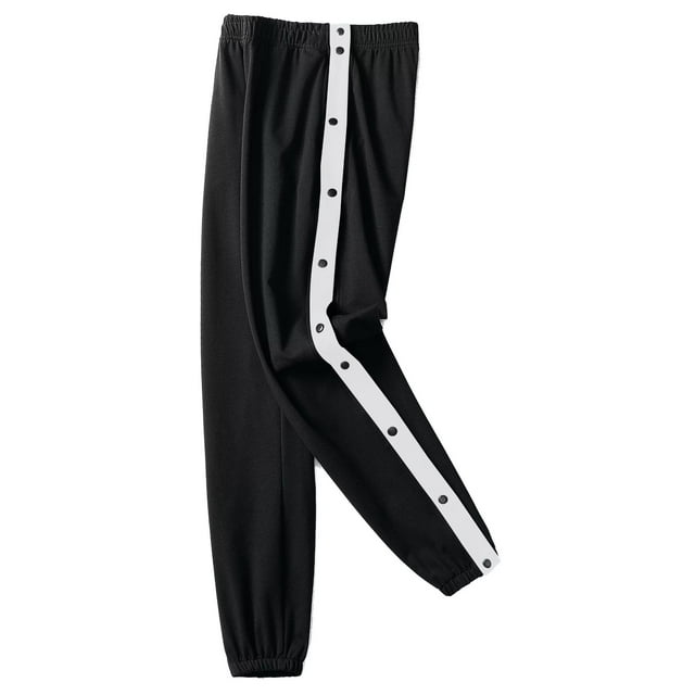 Chrisuno Women's Tear Away Warm Up Pants Track Pants Active Workout Sweatpants With Pockets 