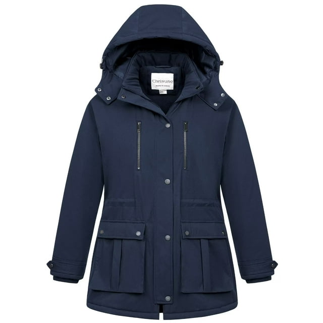 Chrisuno Womens Plus Size Winter Coats for Women Parka Jacket Women's