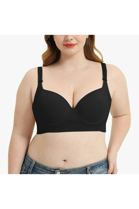 Chroia Full Coverage T-Shirt Bra for Women - Back Smoothing Design 34E