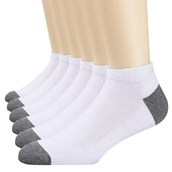 Chroia Men's Breathable Low Cut Socks - 3-Pair Ankle Cushioned, Casual Daily Socks