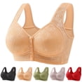 thumbnail image 1 of Chroia Older Women's Plus Size Bra - Front Closure, Full Coverage, Seamless & Easy Wear, 1 of 6