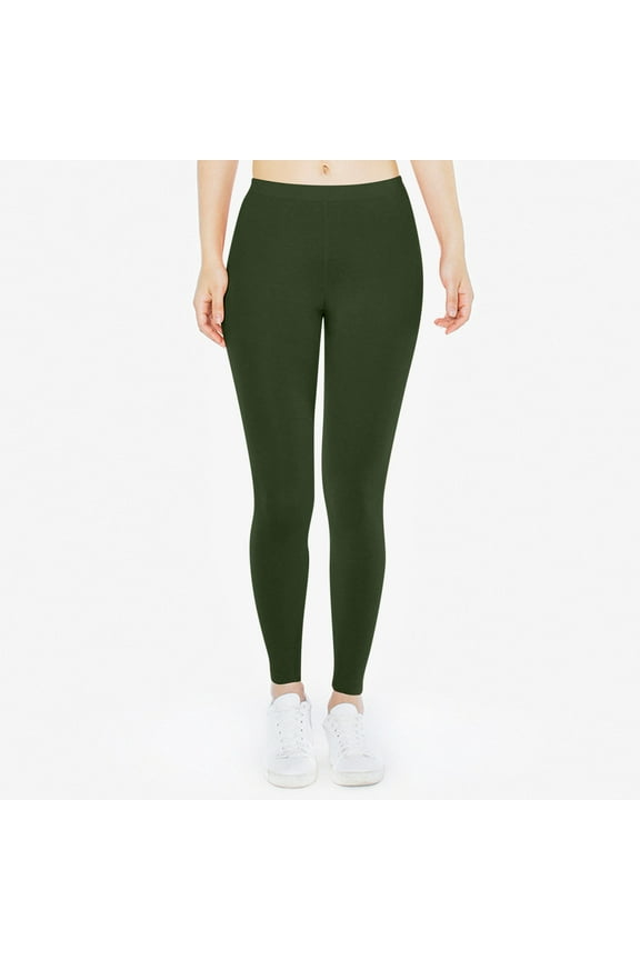 Women's High Waist Tummy Control Leggings - 80s Neon Artistic Splash Print, Buttery Soft Ankle Length Pants