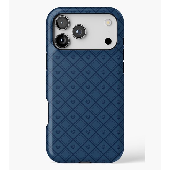 Chrom - Quilted Pattern M2042, Protective Case for iPhone 17 16 15 14 13 12 11 Pro Max – Modern Unisex Style